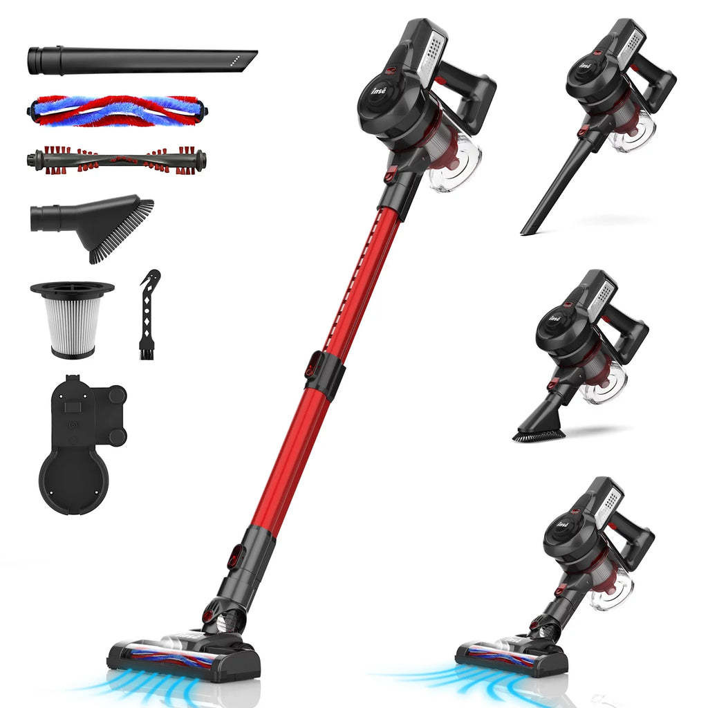 4-in-1 Cordless Stick Vacuum with Handheld Vacuum Q90429