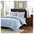 Blue King/Cal King Down Alternative Comforter Mini Set F53858
