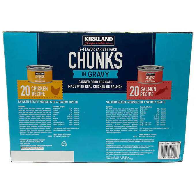 Chunks in Gravy Canned Cat Food Variety Pack Q7282
