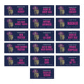 16-Pk Neon Lips Love Coupons G4849