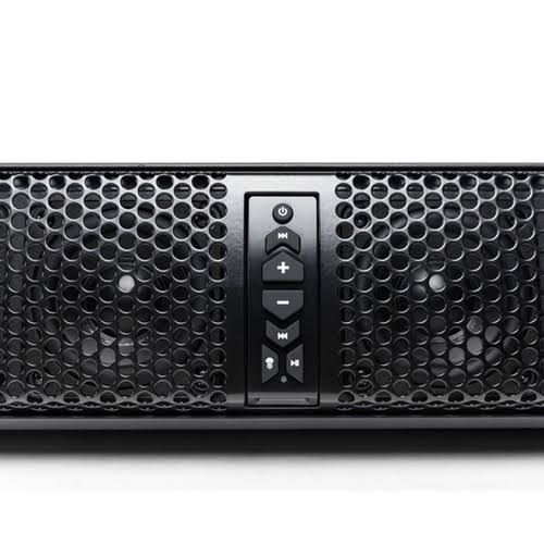 Amplified 6-Speaker Sound Bar with Built-in Bluetooth and LED Lighting B41423