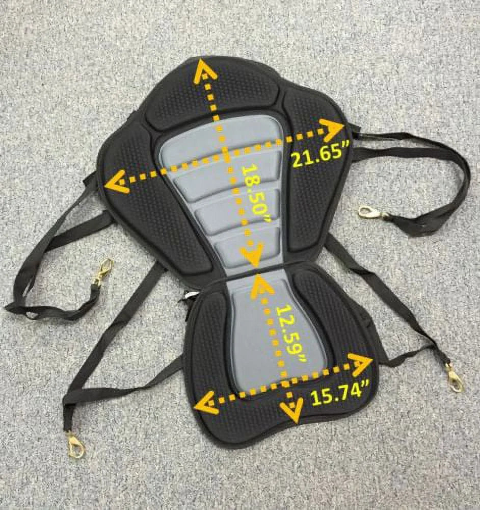 Adjustable Padded Kayak Seat with Detachable Backrest G860