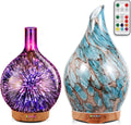 100ml Rosegold Vase + 280ml Blue Vase V2321