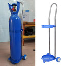 Steel Oxygen Tank Cart with Wheels D52744