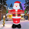 7FT Christmas Inflatable Santa Claus with Built-in LED Lights D3062