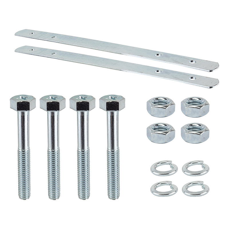 Replacement Fittings 2-Plates/4-Bolts/Washers/Nuts M204