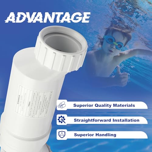 Salt Cell Water Pool Chlorinator System Replacement Up to 40K Gallon In-Ground Pool J2513