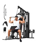 150LBS Weight Stack Multifunctional Home Gym Machine Q771575