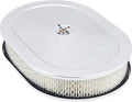 Oval 12 Inch Chrome Air Cleaner Pack of 2 P402
