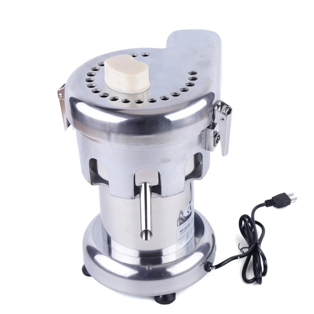 Silver Stainless Steel Commercial Electric Fruit Juicer Machine 2800r/min AC110V J50984