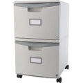 Plastic 2-Drawer Mobile File Cabinet X54160