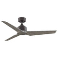 Silver Black Ceiling Fan T2866