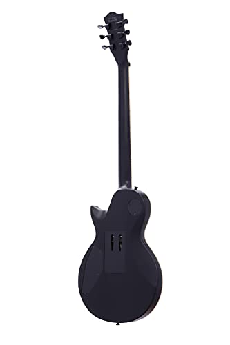 Satin Black Solid Body Electric Guitar with Floyd Rose Tremolo Z459851