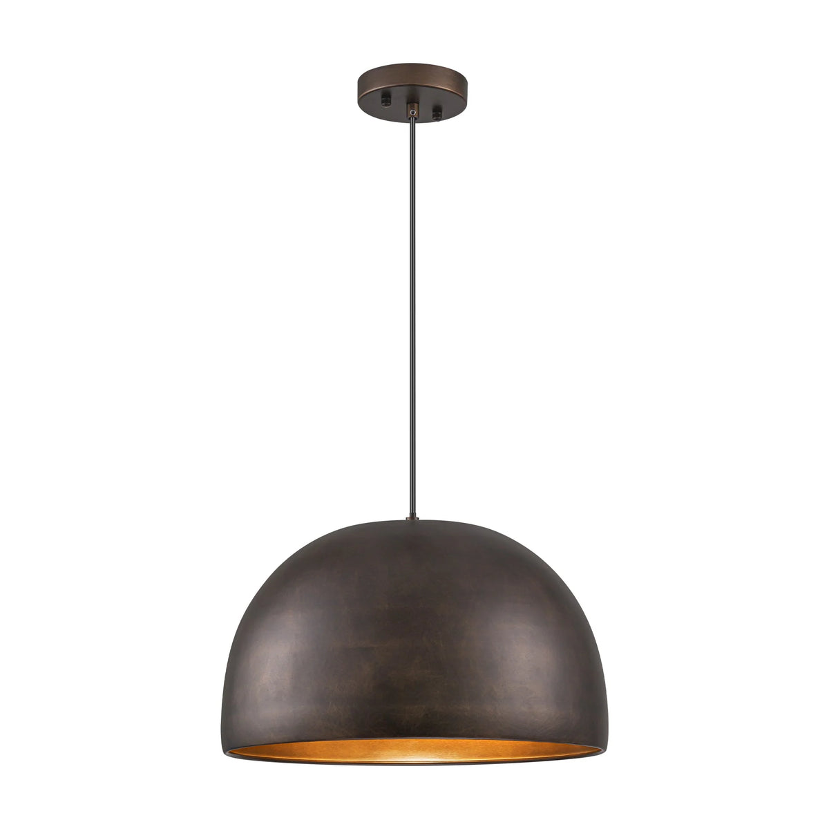 1-Light Dimmable Dome Kitchen Island Pendant R190124