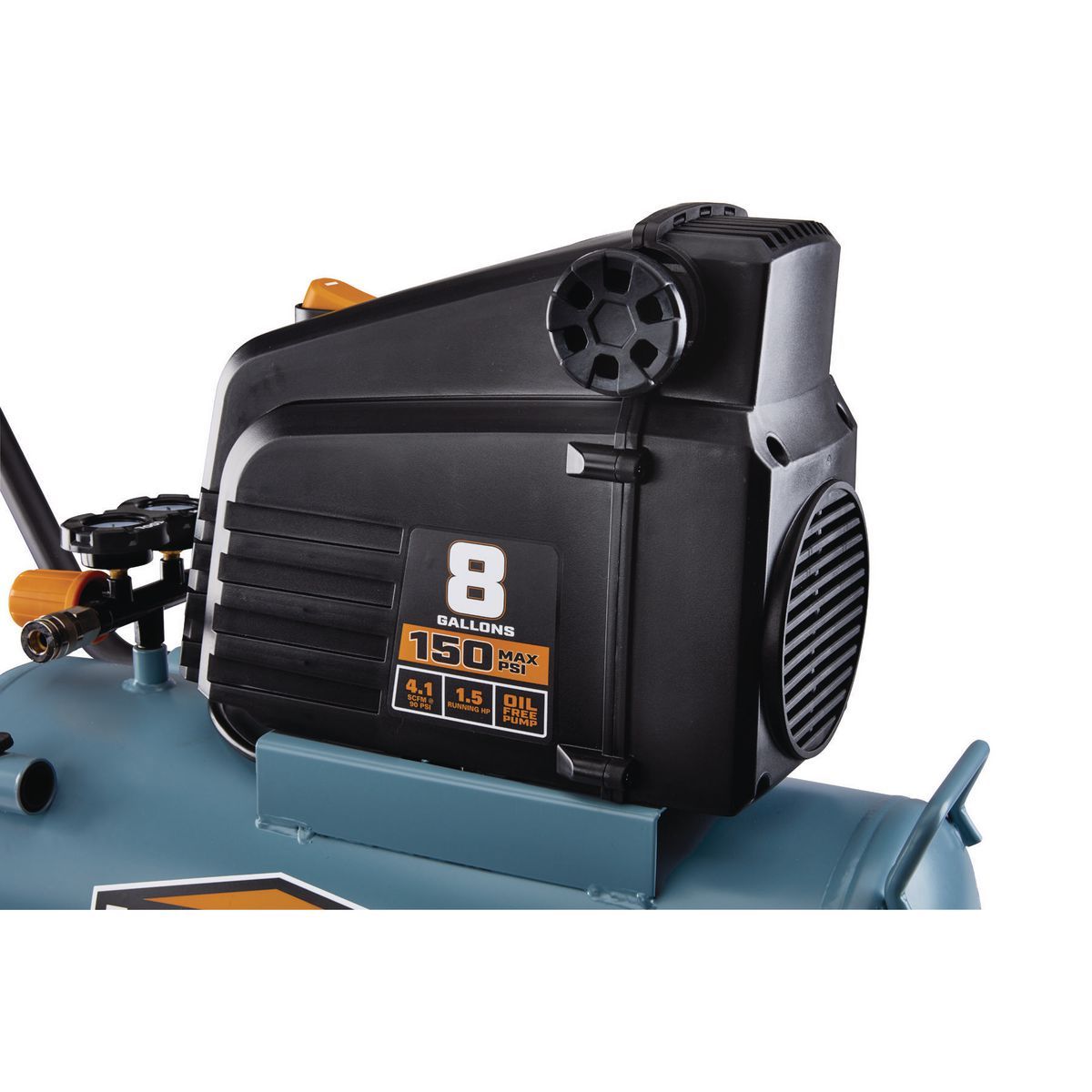 8 Gallon 150 PSI Oil-Free Air Compressor W827363