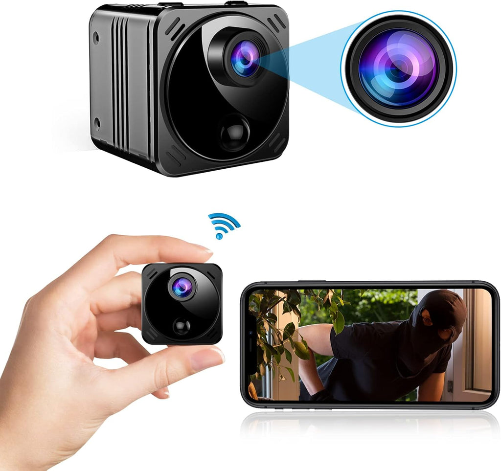 4K Mini Wireless Security Camera with Night Vision, Pack of 2 B826