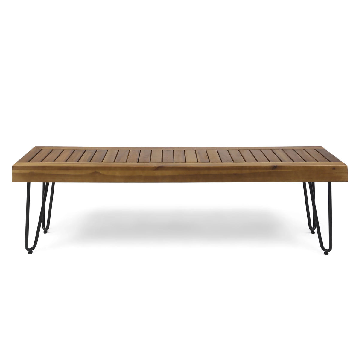 Wood and Metal Bench R316
