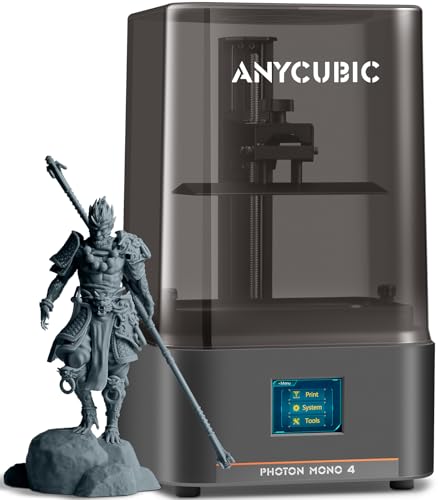 Resin 3D Printer with 7'' 10K Mono LCD Screen X8161