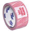 Tamper Evident Security Tape 2.5 Mil 3x22 x 110 yds Red/White 6/Case V1286