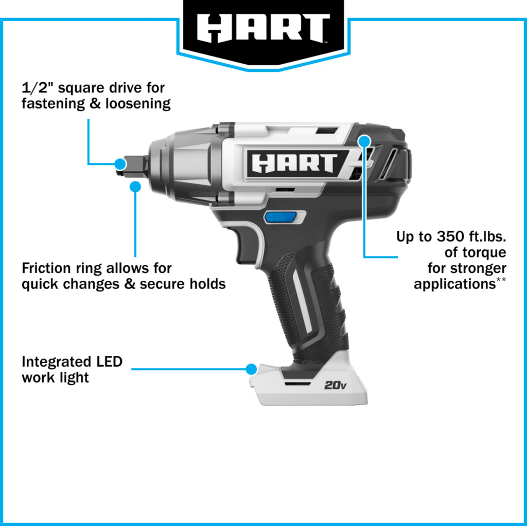1/2-inch Battery-Powered Impact Wrench K67531