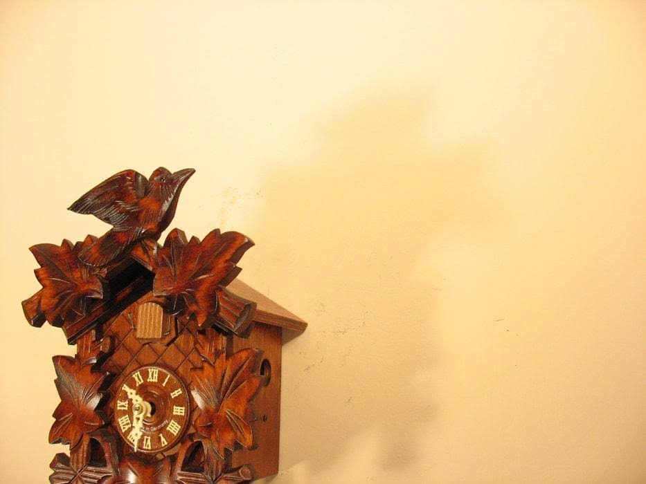 German Hand Carved Cuckoo Clock T927