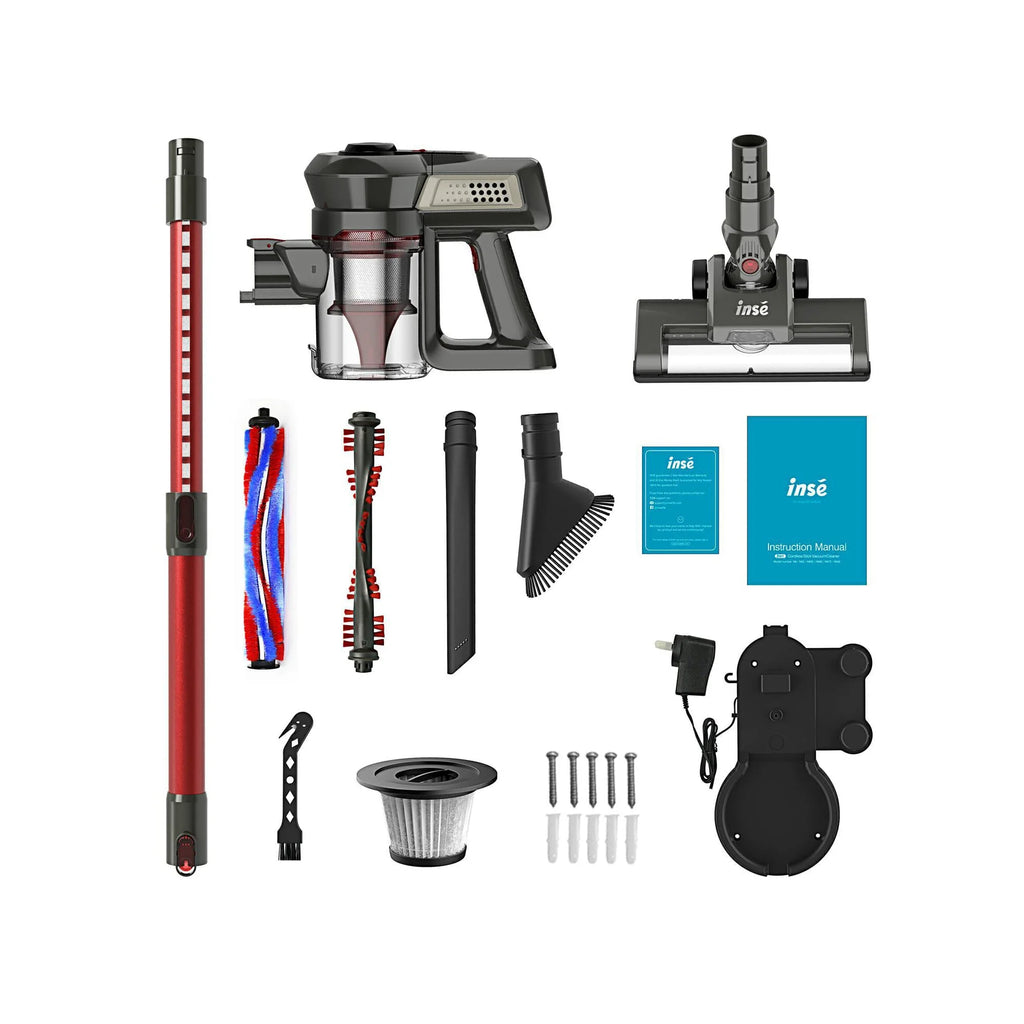 4-in-1 Cordless Stick Vacuum with Handheld Vacuum Q90429
