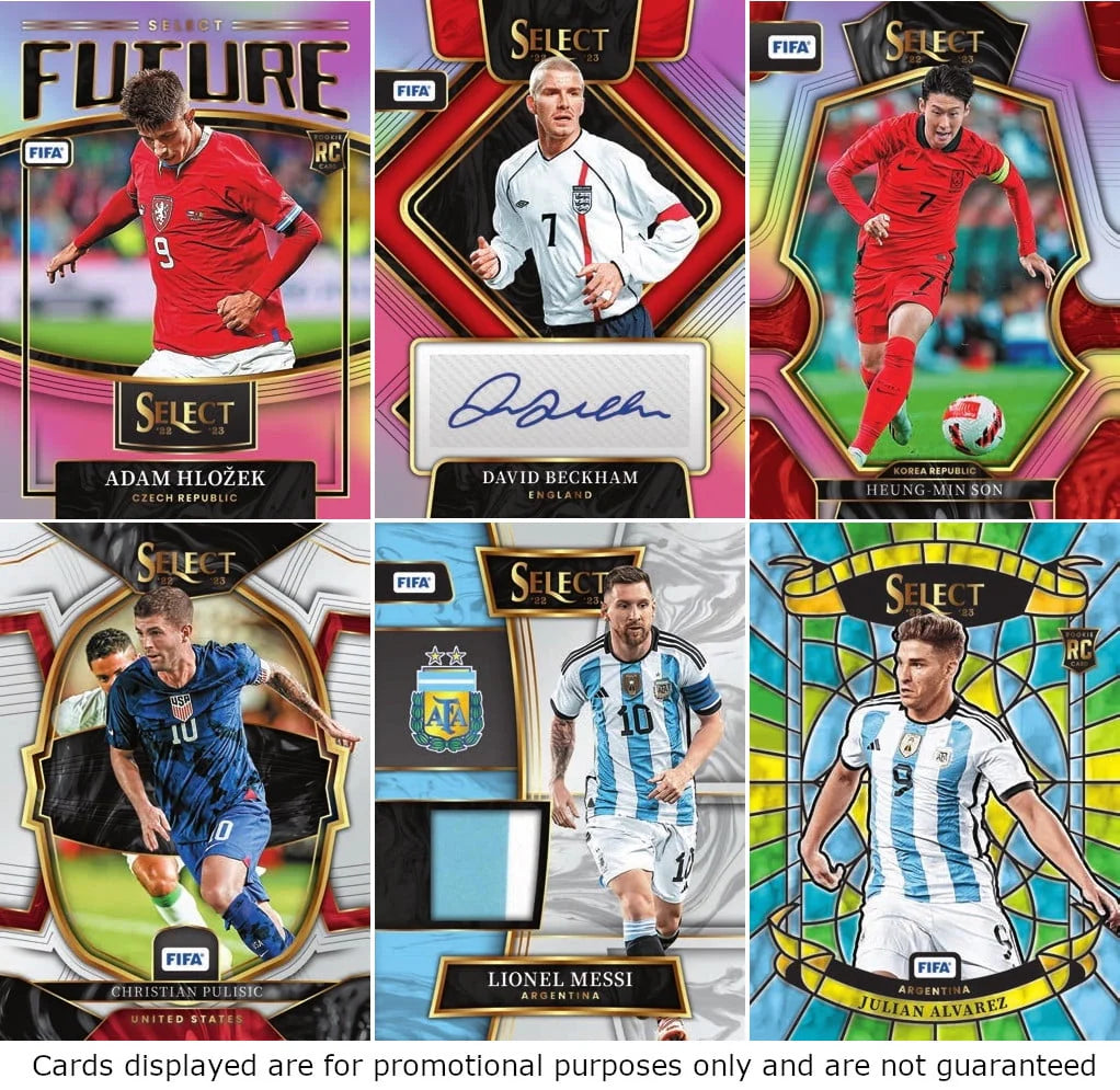 Panini Select FIFA Soccer Trading Cards Blaster Box Y263907
