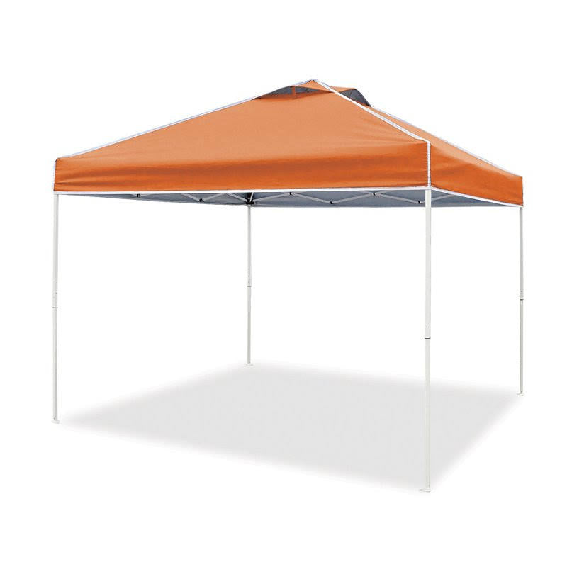 10 ft x 10 ft Pop-Up Canopy Orange C793409