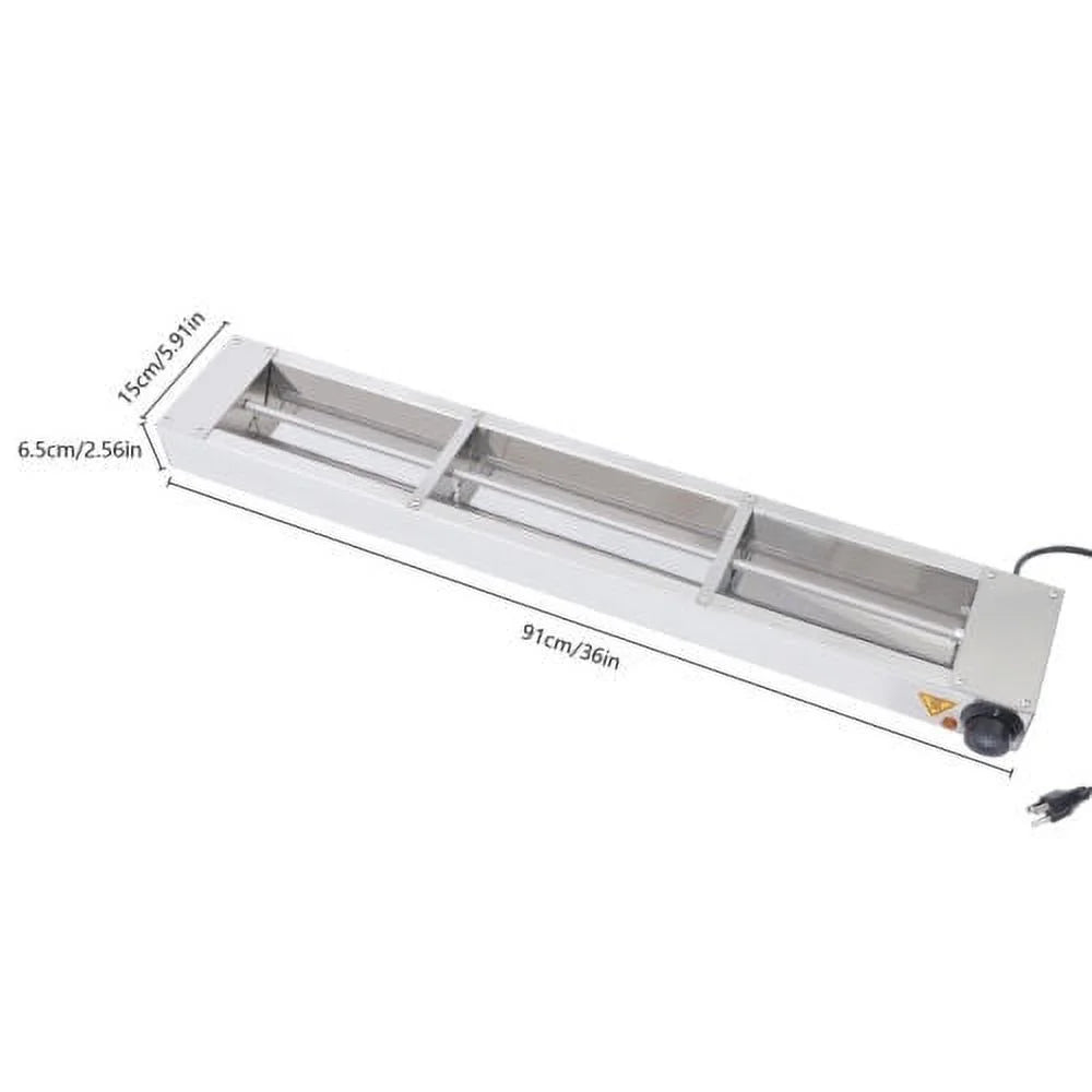 36" 600W Overhead Bar Heater Food Warmer T124