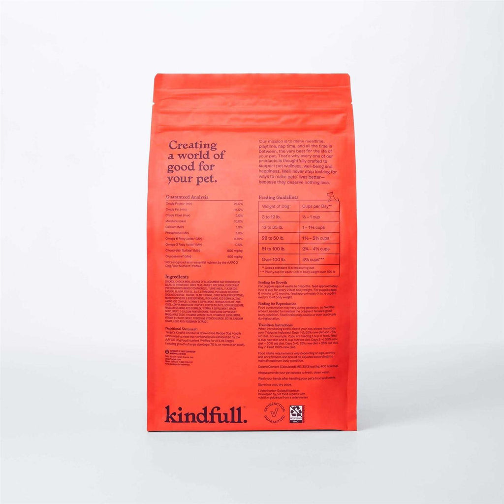 Chicken and Brown Rice Recipe Dry Dog Food G608