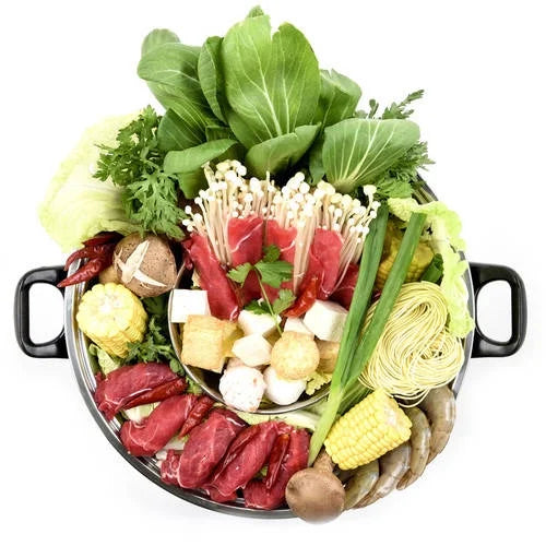 5Qt. Electric Shabu Shabu Hot Pot, Stainless Steel W1688