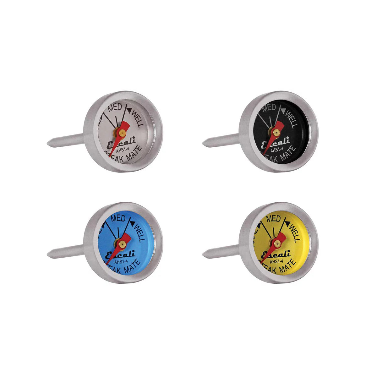 Silver Mini Steak Thermometer Set N589972