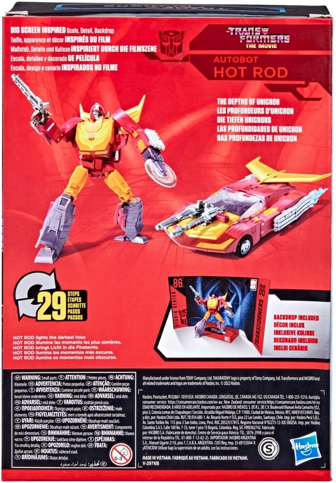 Red 6.5-inch Autobot Action Figure Y2474