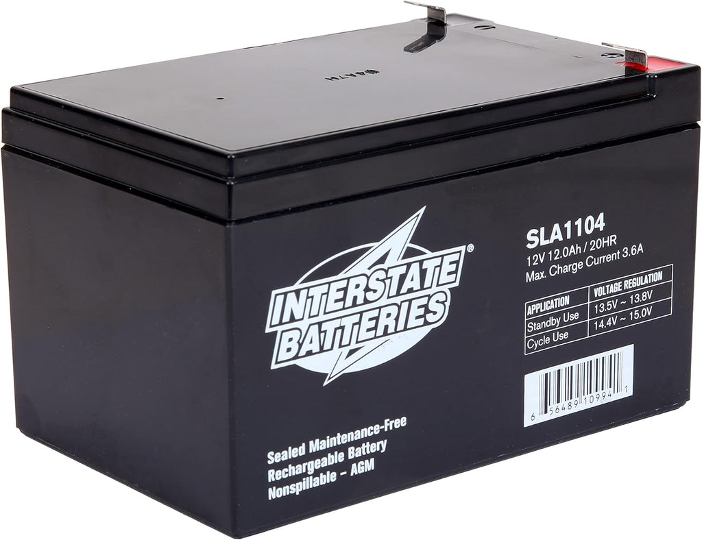 12V 12Ah Sealed Lead Acid Rechargeable SLA AGM Battery Pack of 2 H251
