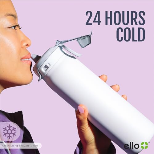 Stainless Steel Water Bottle with Locking Lid, 22oz, 32oz, 40oz X826