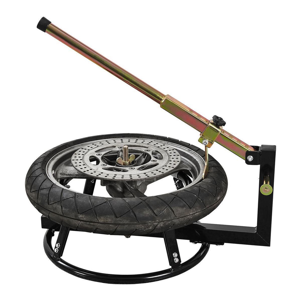 Motorcycle Tire Change Stand with Bead Breaker O5121