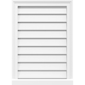 Vertical Surface Mount PVC Gable Vent W382590
