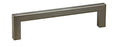 Modern Square Pull 128mm Satin Nickel R4767