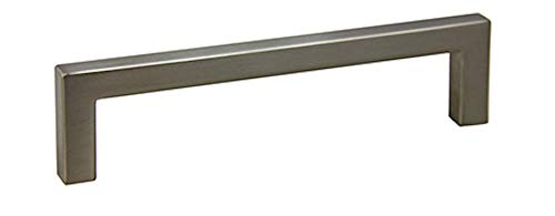 Modern Square Pull 128mm Satin Nickel R4767