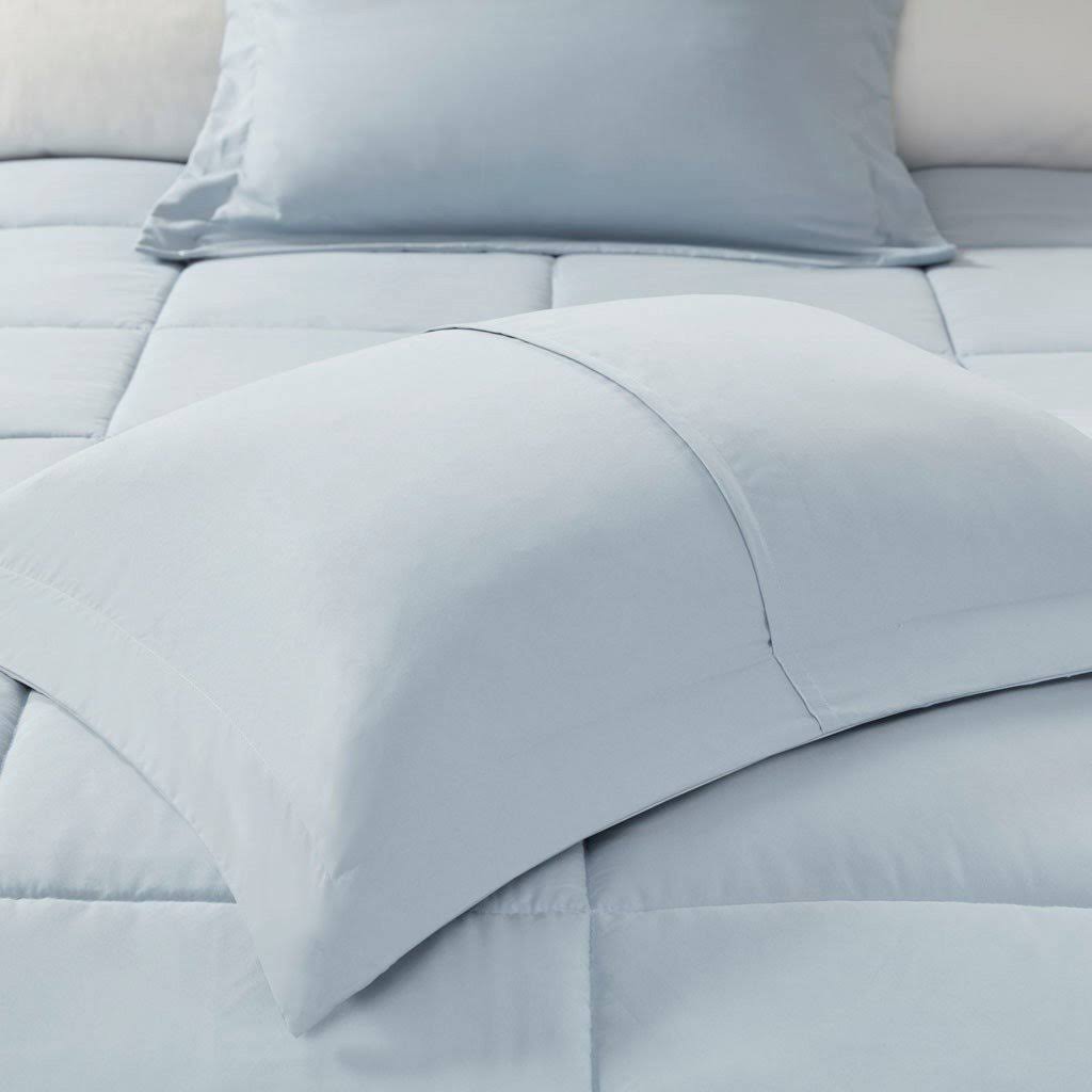 Blue King/Cal King Down Alternative Comforter Mini Set F53858