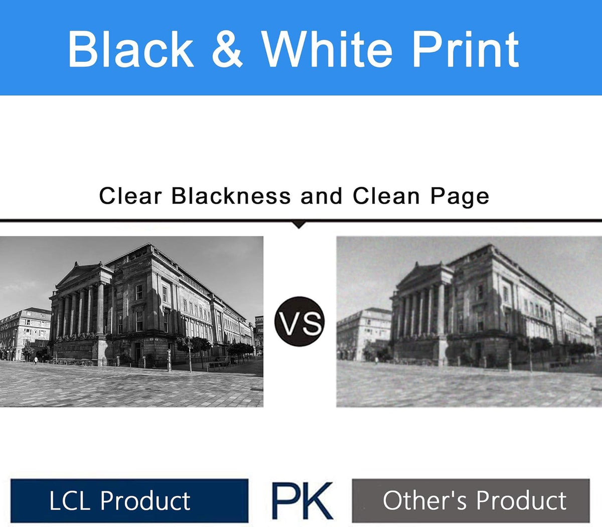 Compatible Toner Cartridge Replacement for Lexmark 60F1000 (2-Pack Black) E444347