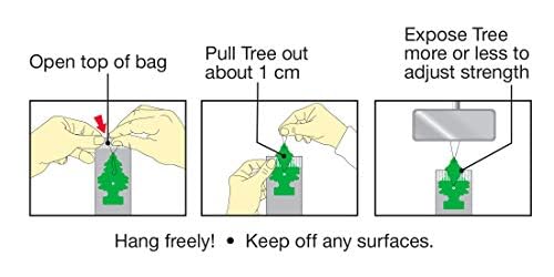 Air Fresheners Car Air Freshener Hanging Tree 24 Air Fresheners X501