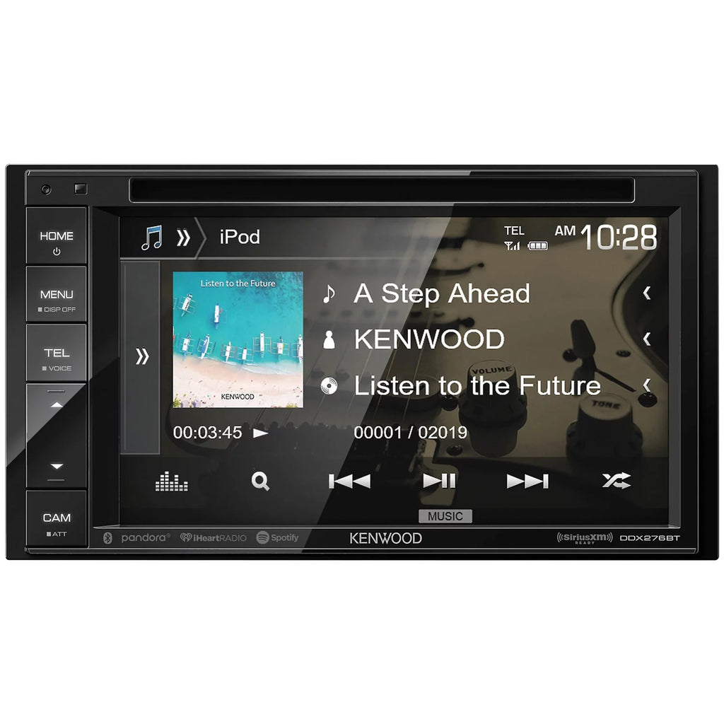 6.2" Double-DIN DVD Receiver with Bluetooth Q684694