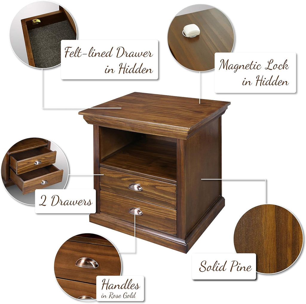 Mocha Nightstand W936210