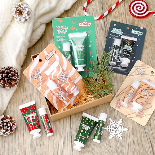 Christmas Hand Cream and Lip Balm Gift Set 48pcs K34818