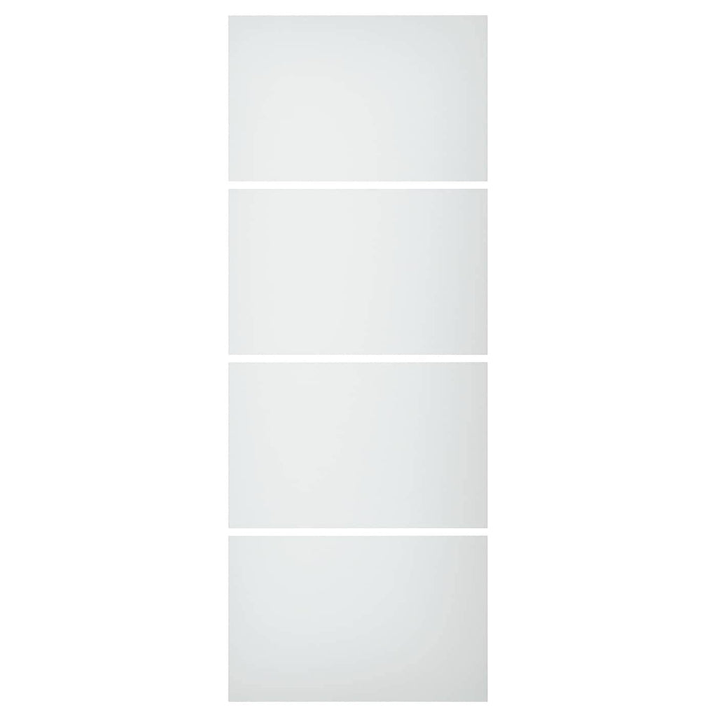 White Paper Effect 4 Panels for Sliding Door Frame P57609