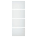 White Paper Effect 4 Panels for Sliding Door Frame P57609