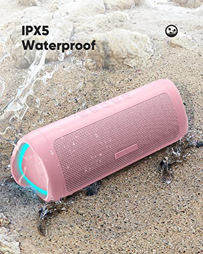 Black Portable Wireless IPX5 Waterproof Bluetooth Speaker B44292