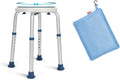 Rotating Adjustable Shower Stool with Waterproof Cushion L490