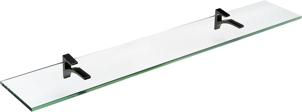 Glass Cardinal Glass Shelf, Chrome, 12 x 36 R76061